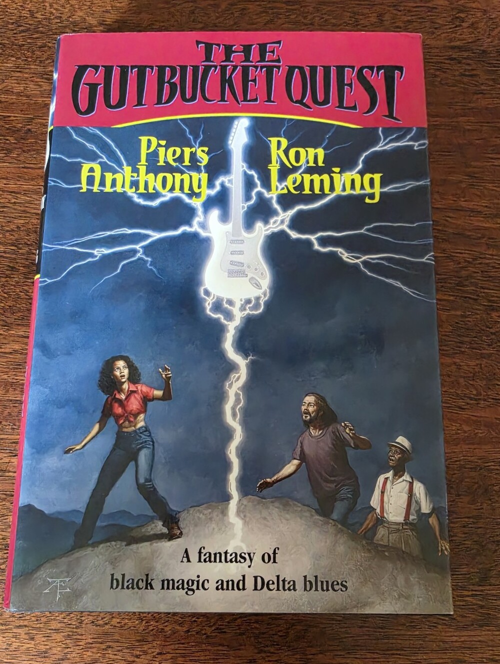 The Gutbucket Quest By Piers Anthony and Ron Lemming Hardcover Book 1st/1st
